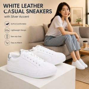 Women's Casual Leather Sneaker