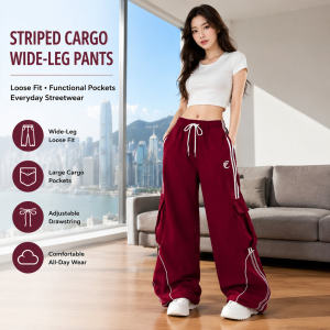 Women's Wide Leg Cargo Pants