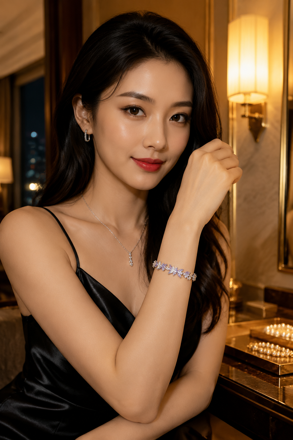 Crystal Alloy Women's Bracelet