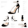 Pearl Stiletto Sandals