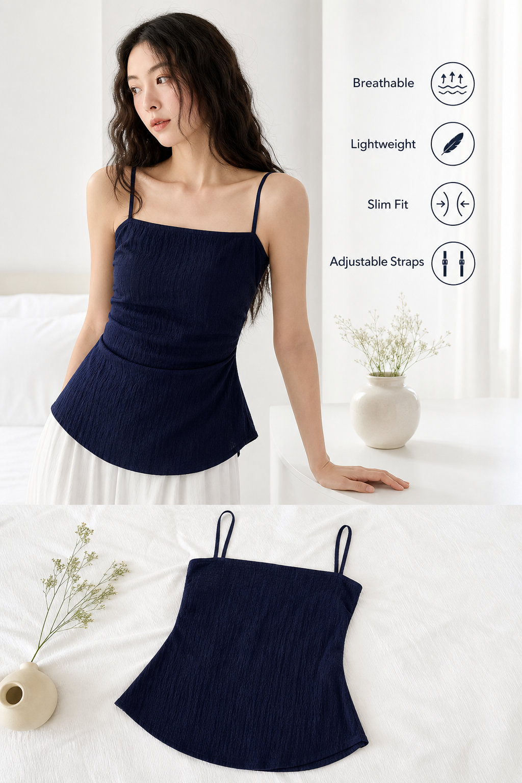 Korean Sleeveless Tank Top