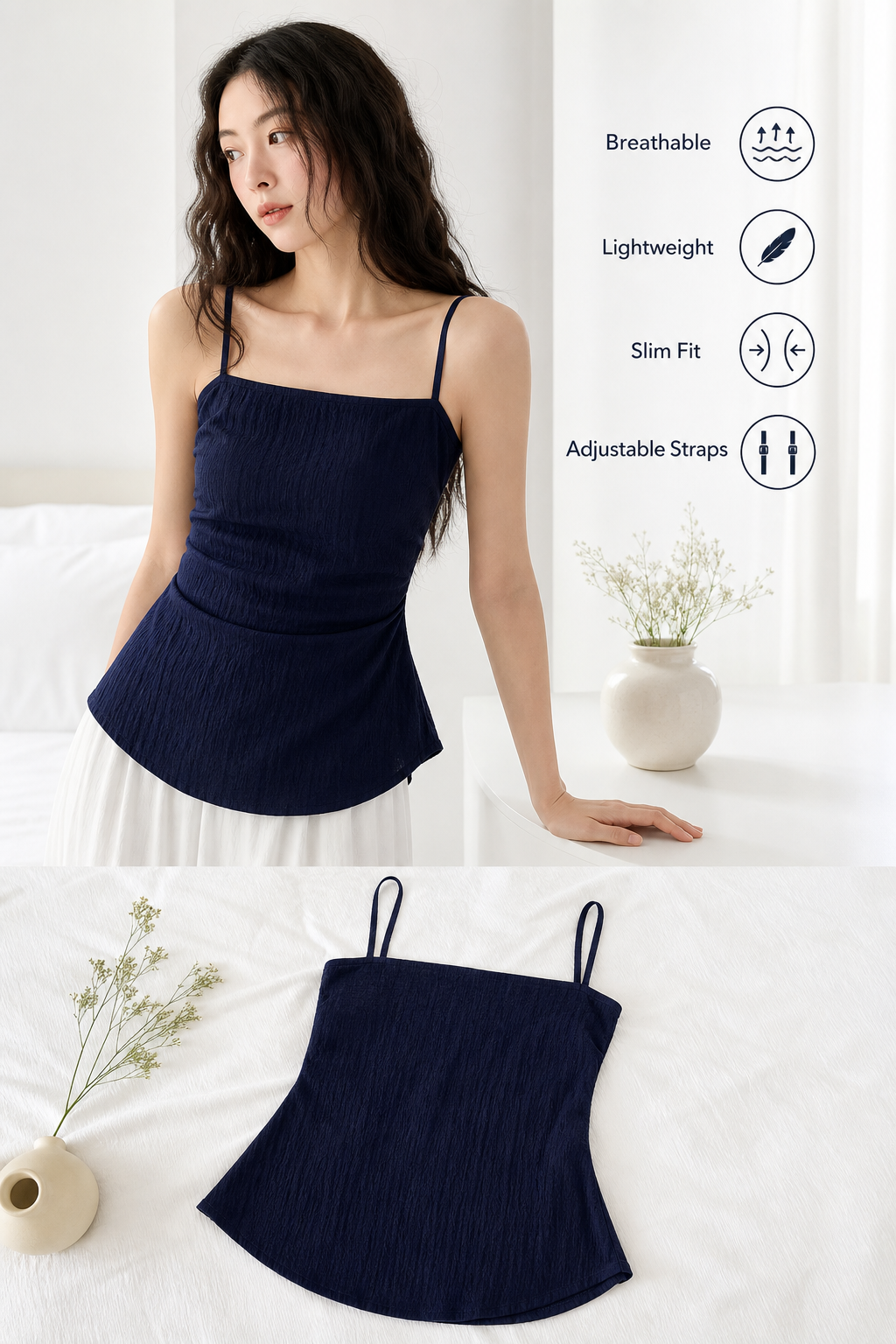 Korean Sleeveless Tank Top