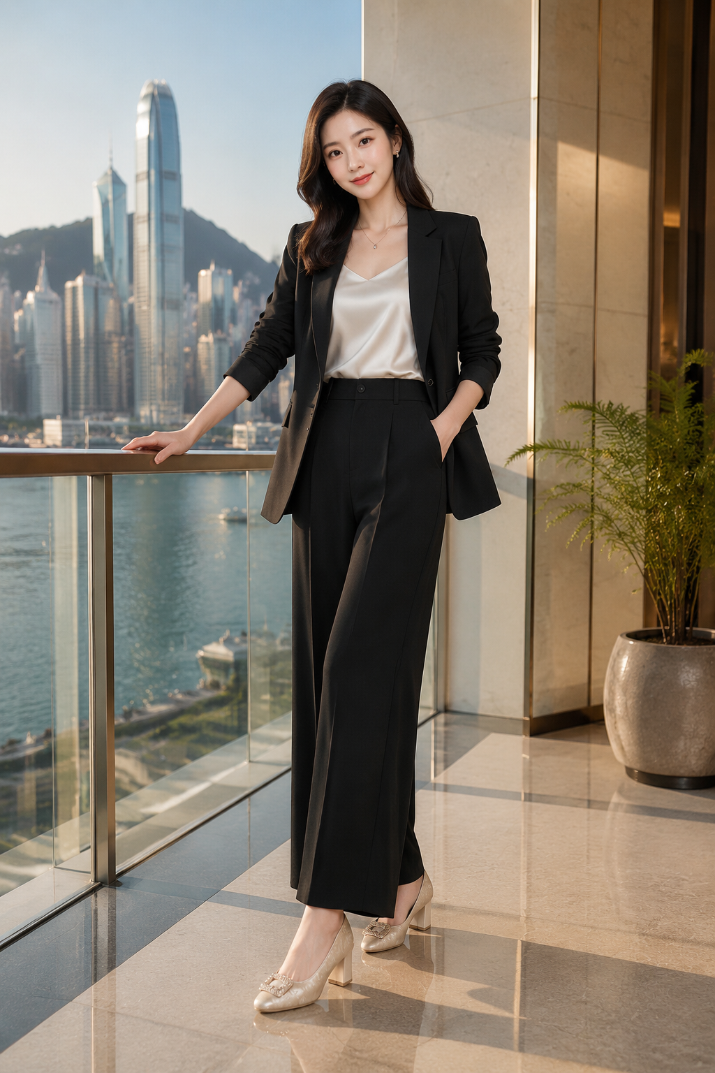 New Chinese Square Toe Pumps
