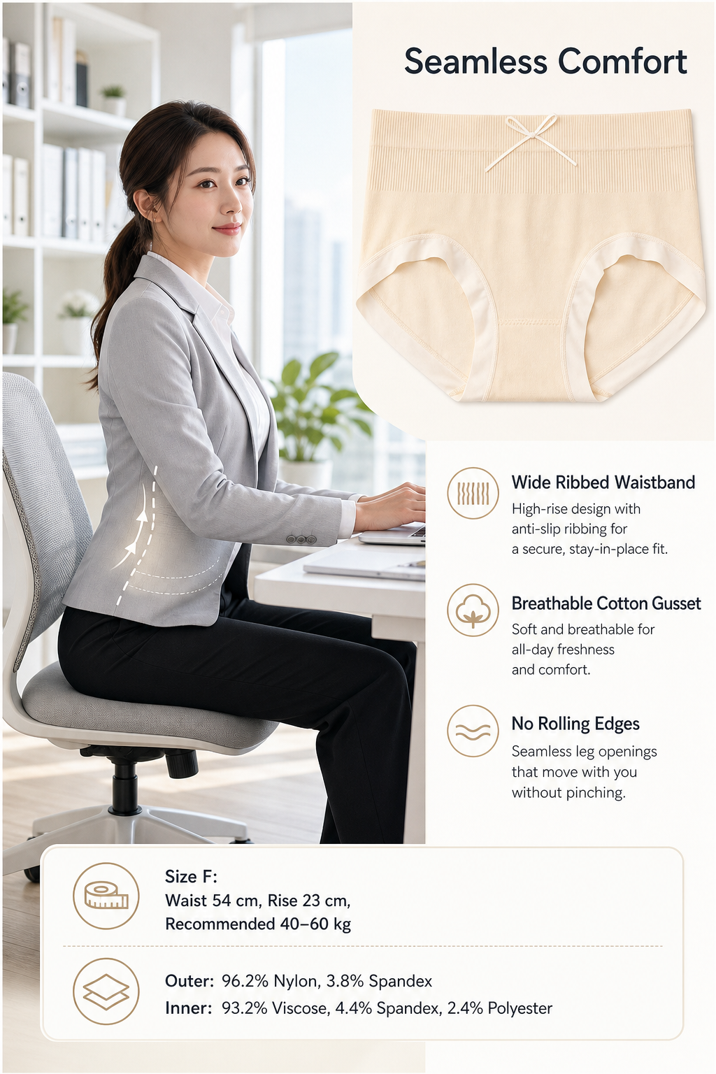 MITAO DUONA Women's Panties