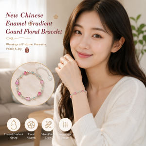 New Chinese Enamel Bracelet