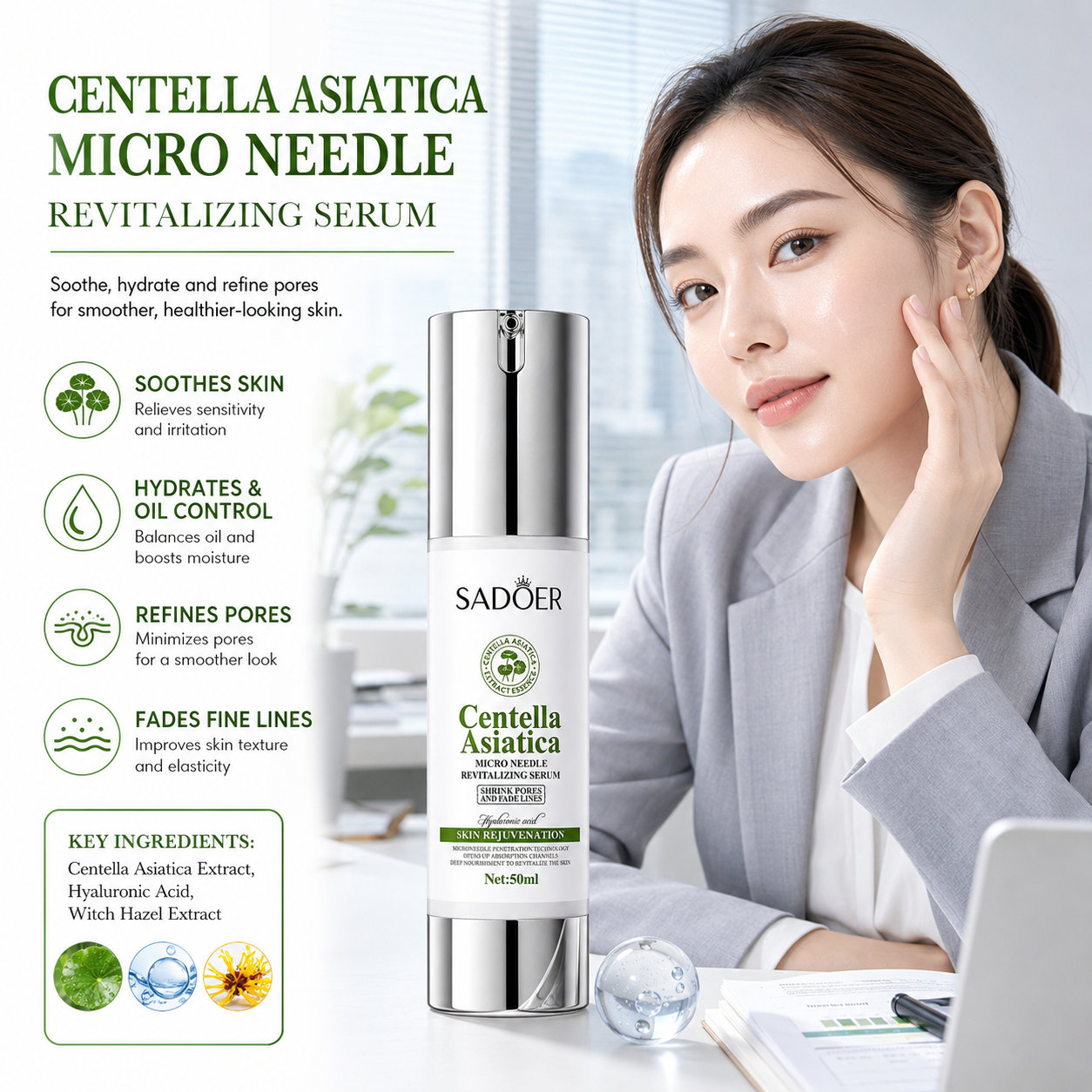 SADOER Centella Extract Essence