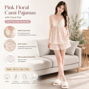 Cotton Cami Top Shorts Set
