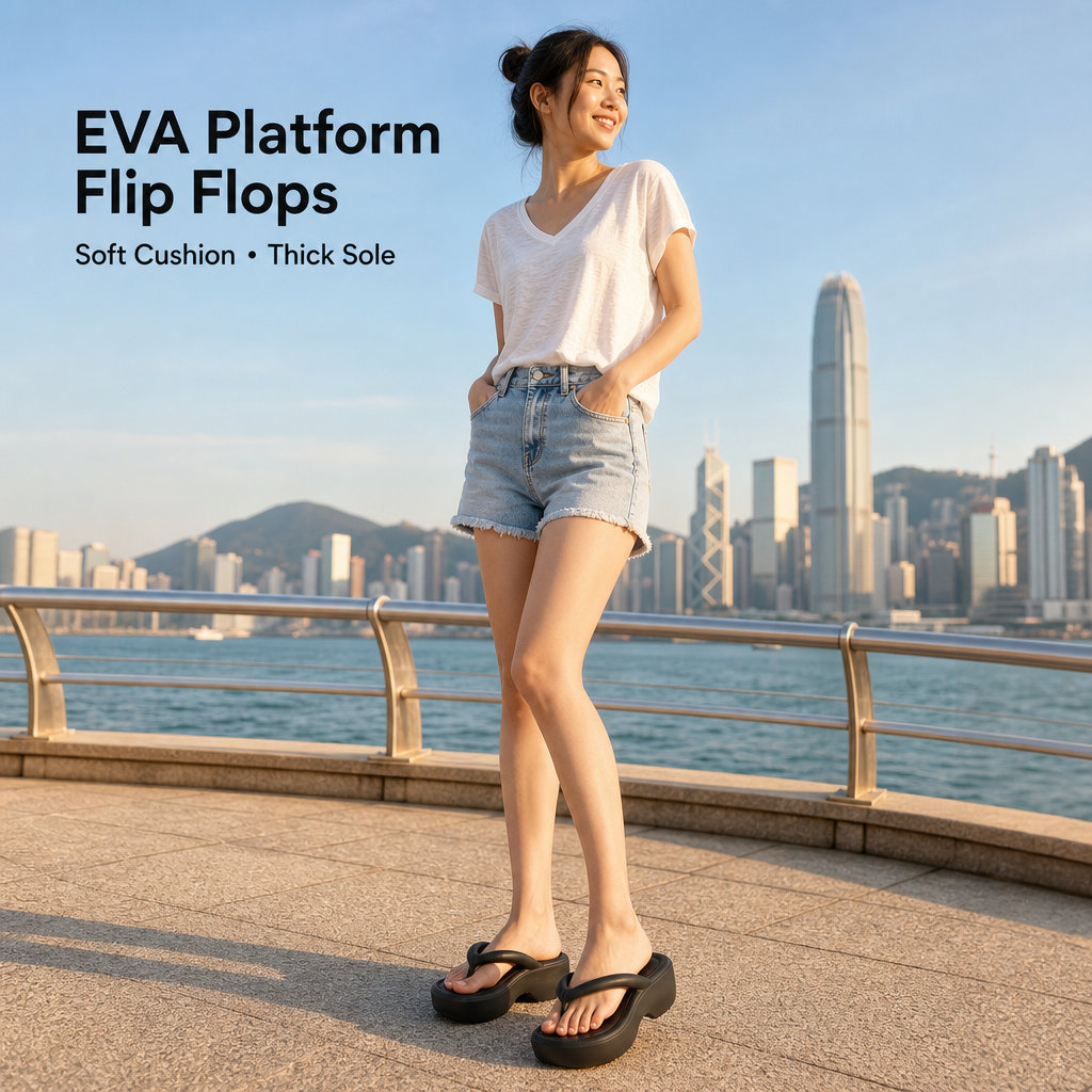 EVA Thick Clip-toe Slippers