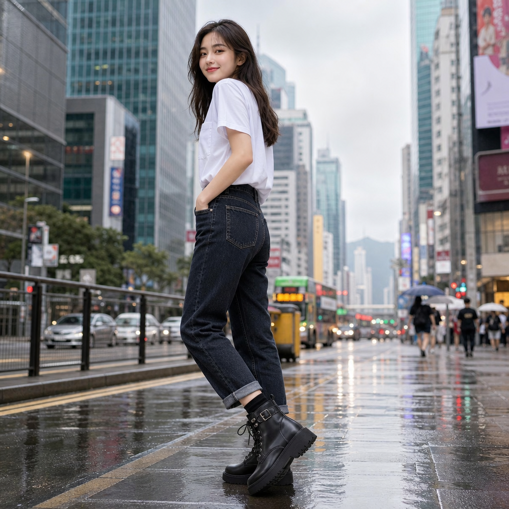 Women's Short Martin Boots