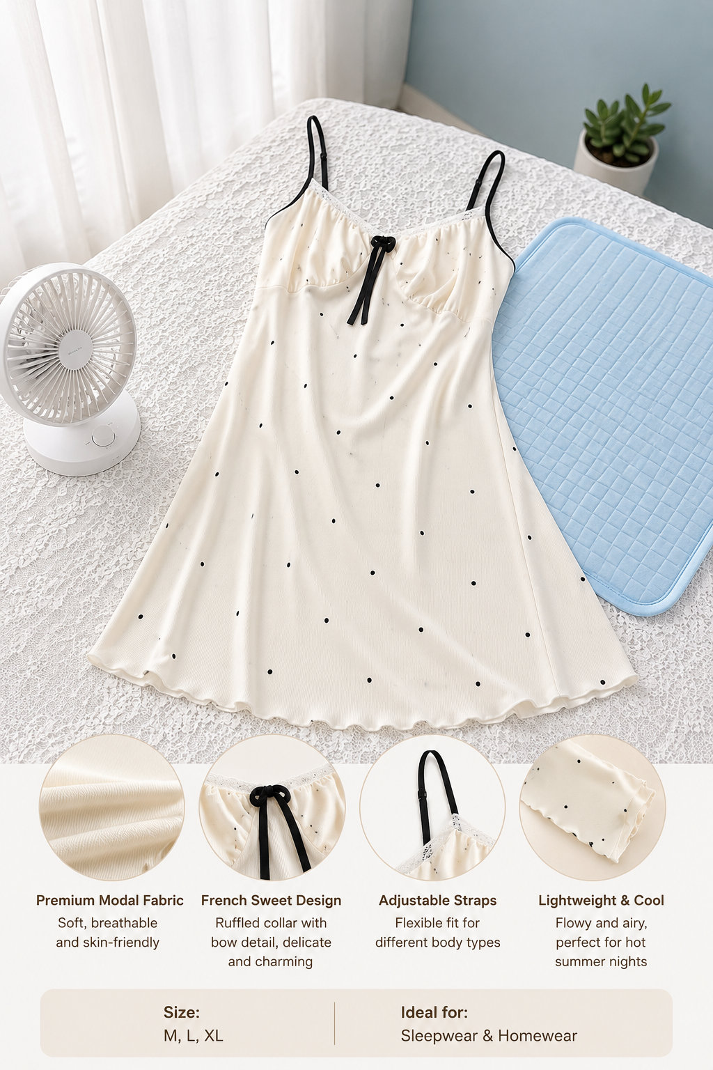 Summer Camisole Nightgown