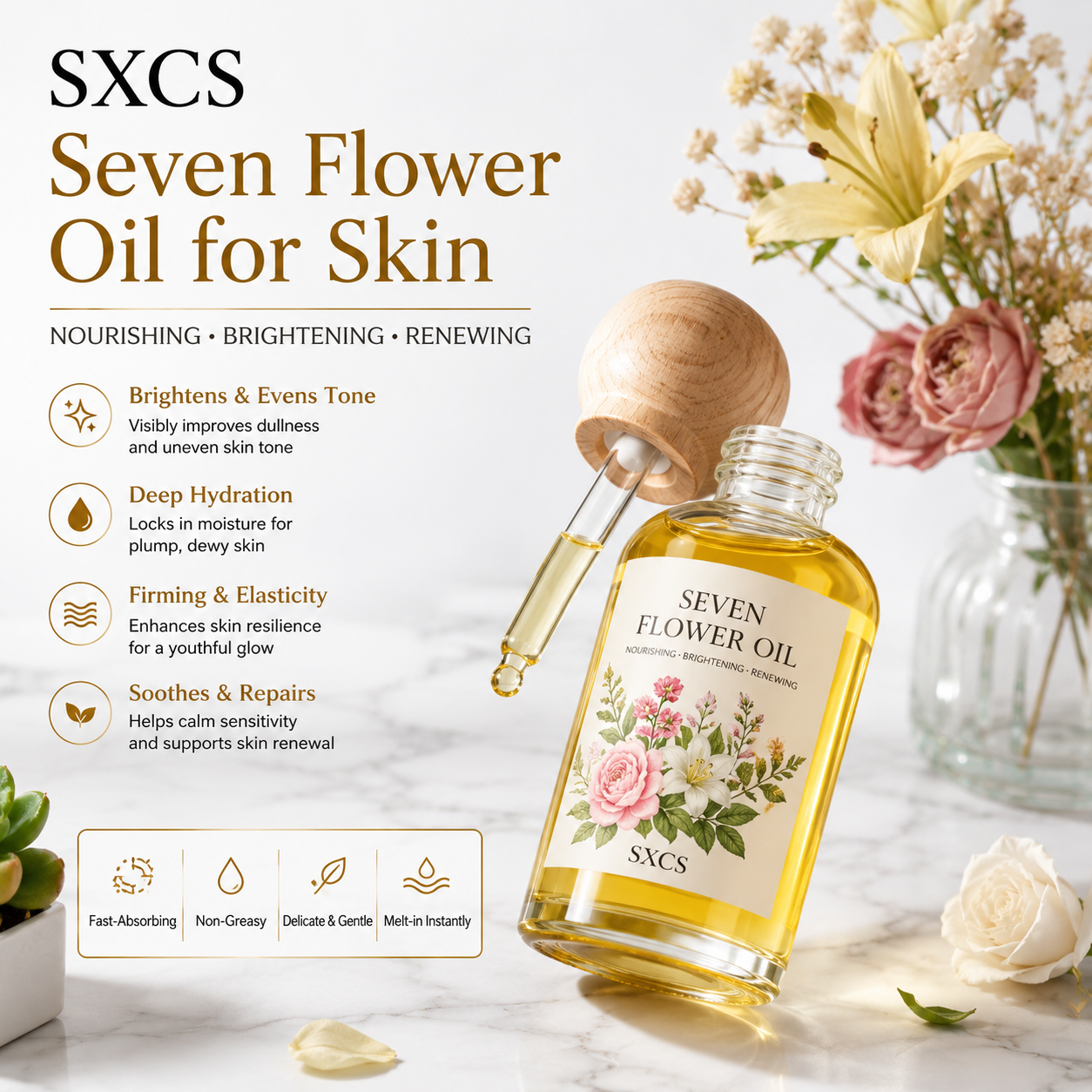 Brightening Facial Essence Oil