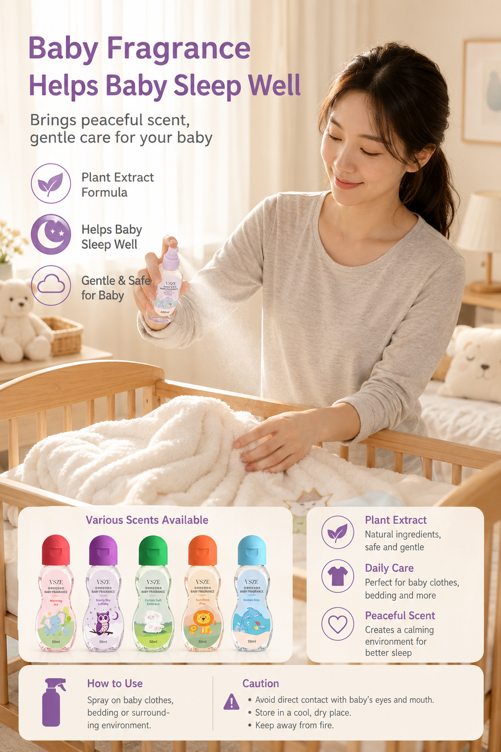 50ml Baby Fragrance Mist