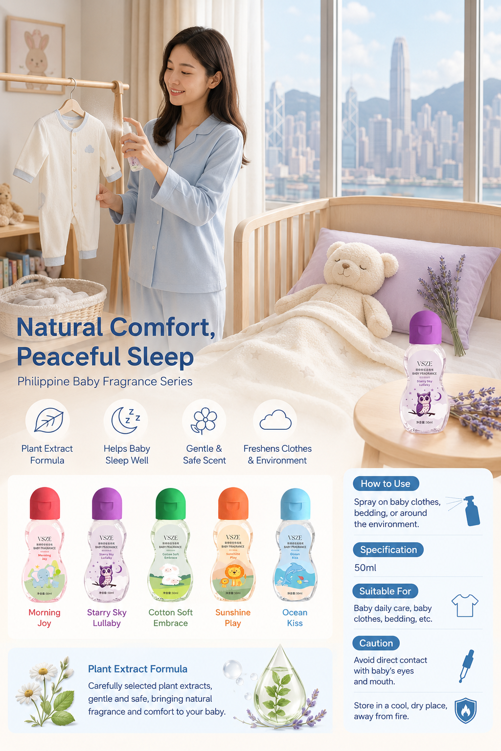 50ml Baby Fragrance Mist