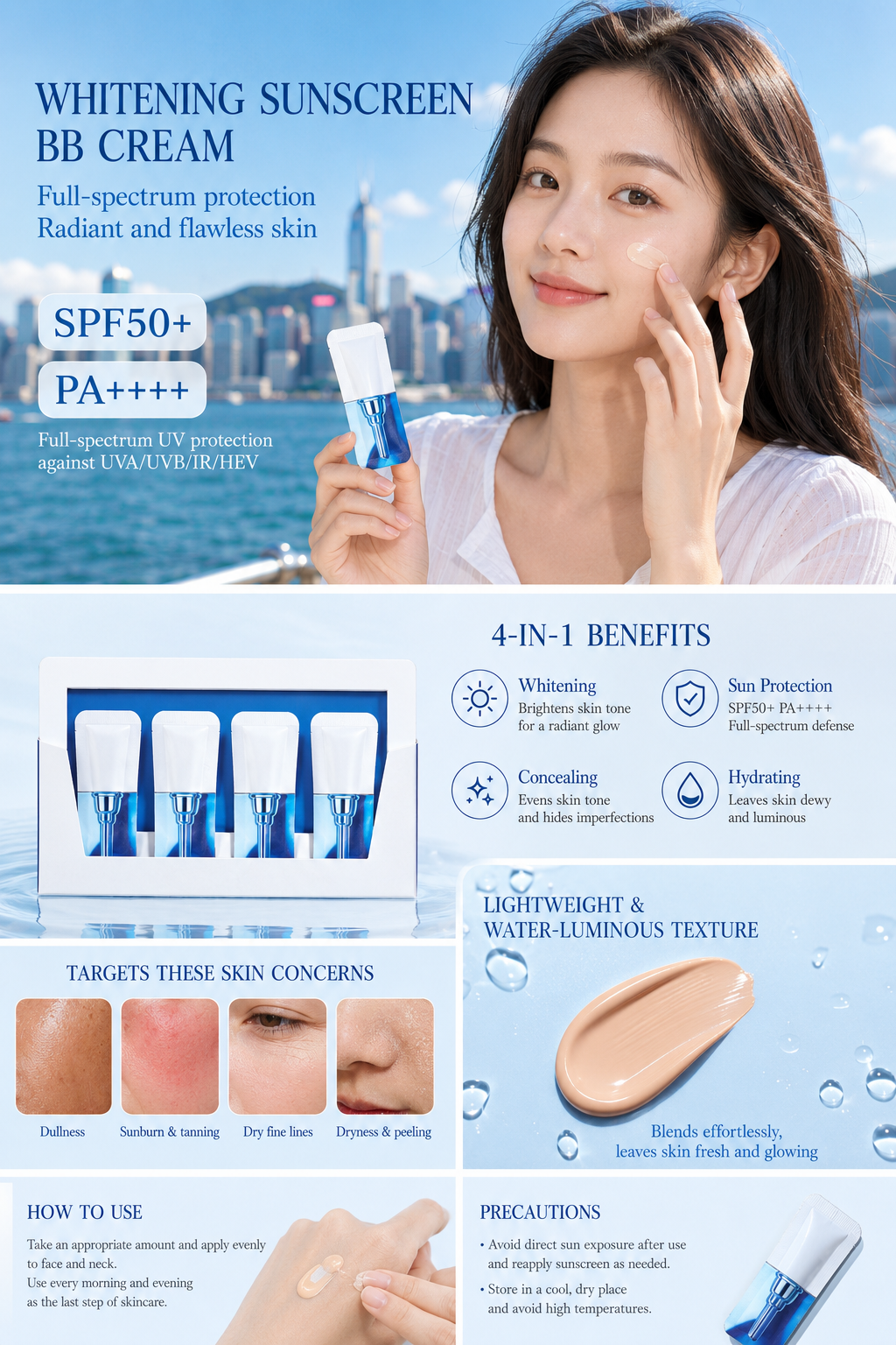 Bai Shihou SPF50+ BB Cream