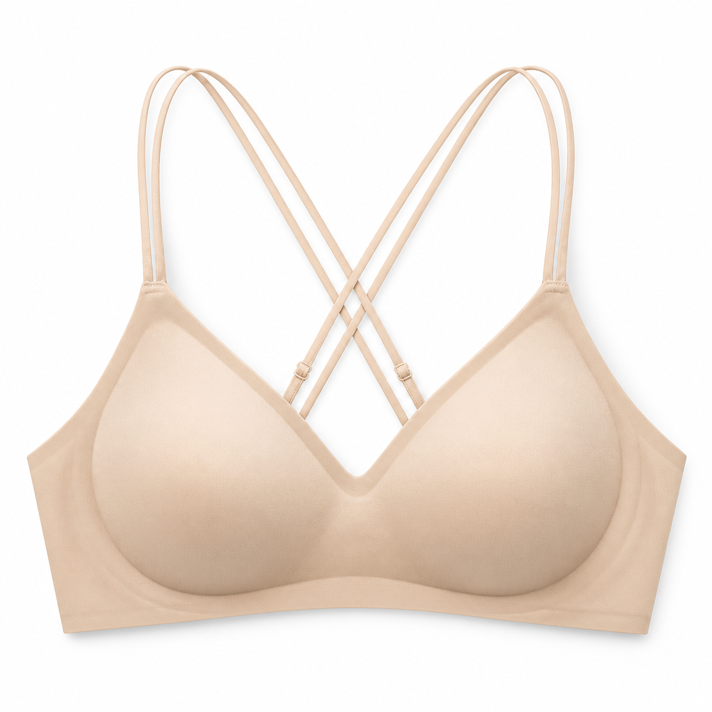 Seamless CrossBack Push-up Bra