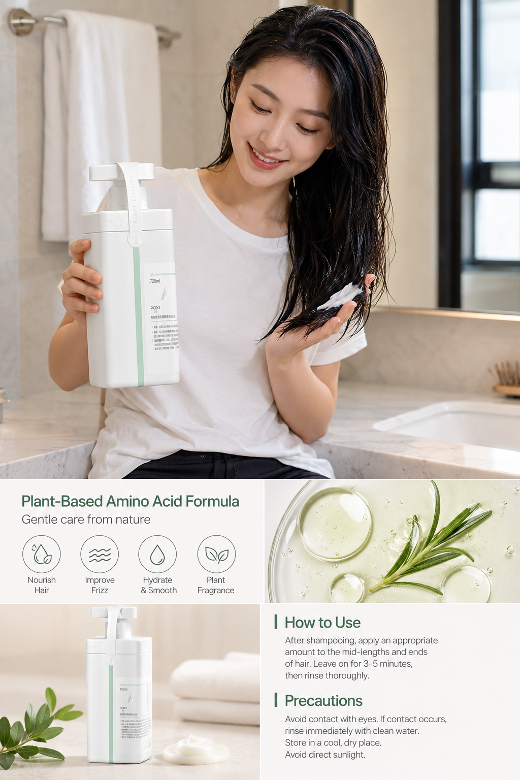 750ml Amino Acid Hair Mask