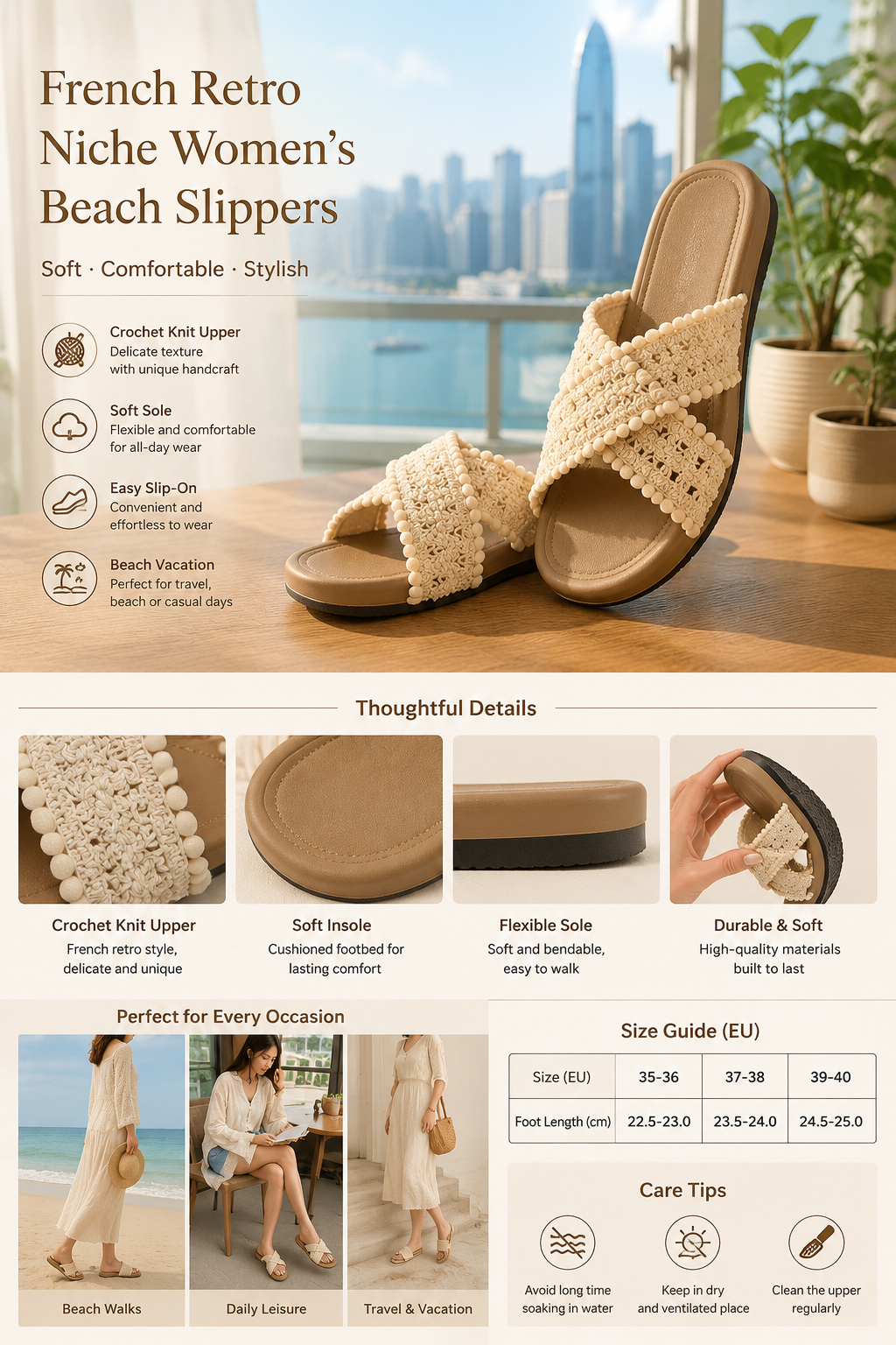 French Retro Cross Strap Women Sandals