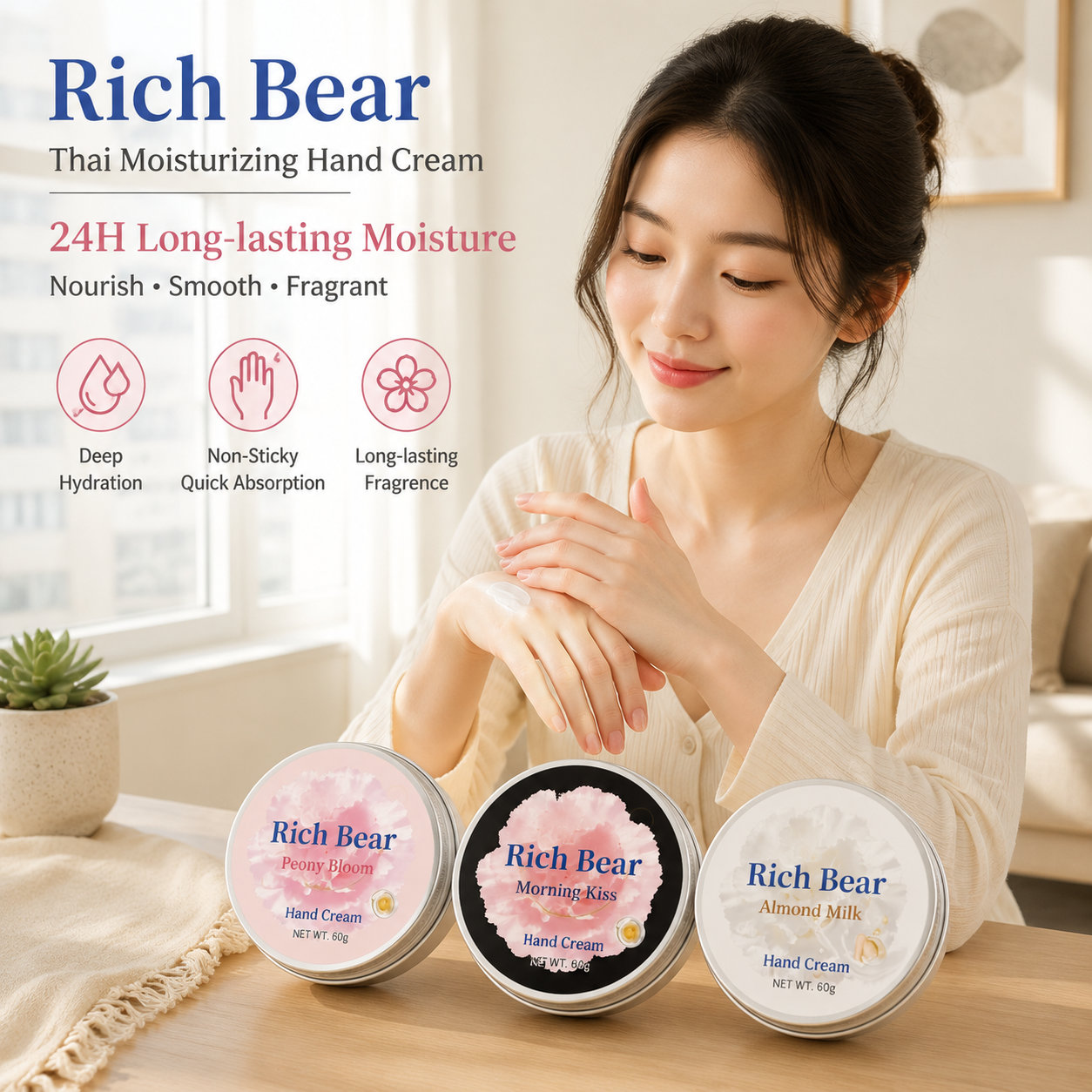 Rich Bear Thai Hand Cream