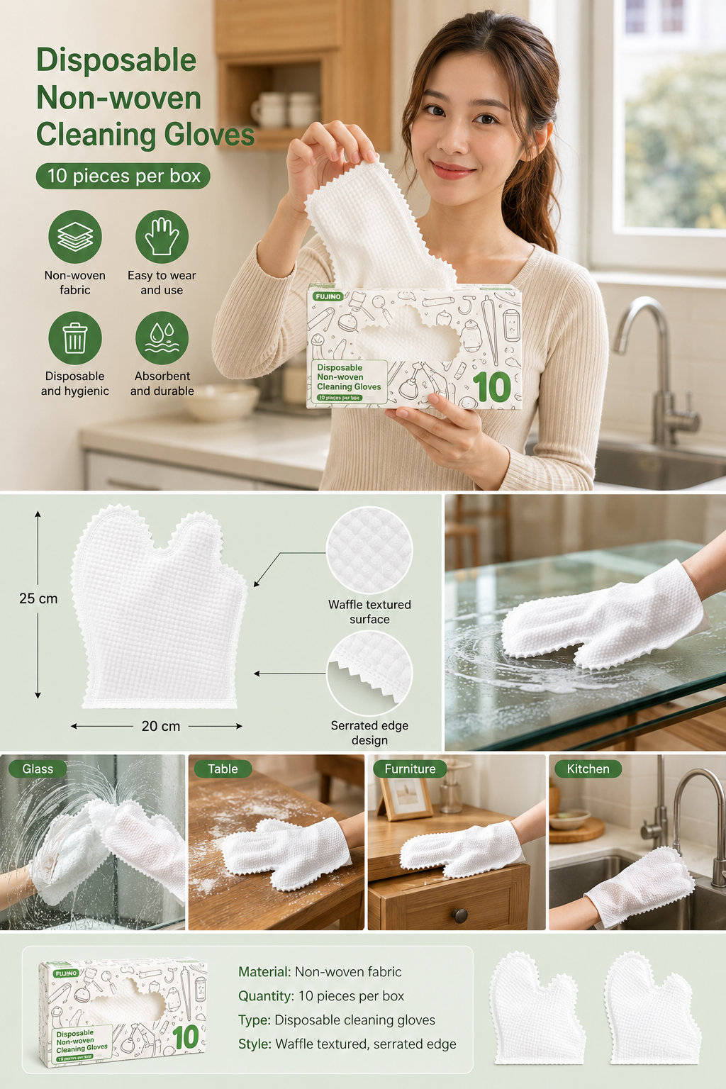 Disposable Cleaning Gloves