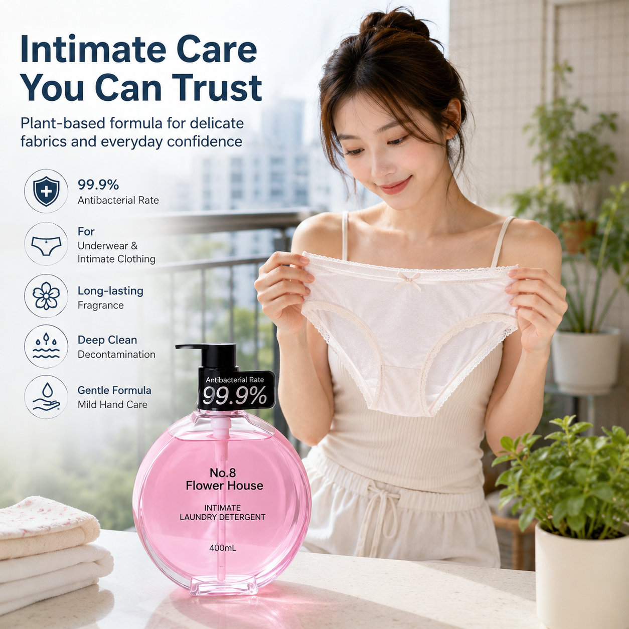 Antibacterial Underwear Wash