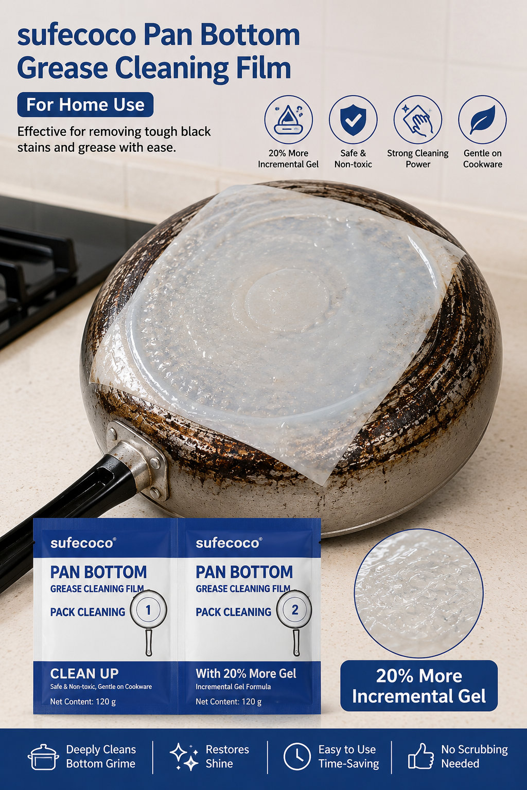 Sufecoco 120g Cookware Cleaner