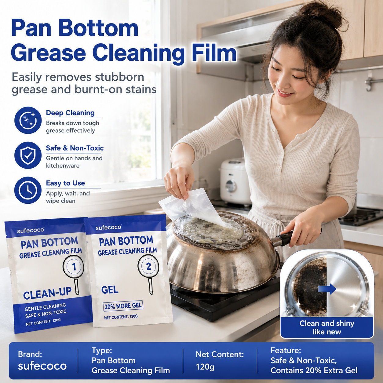 Sufecoco 120g Cookware Cleaner
