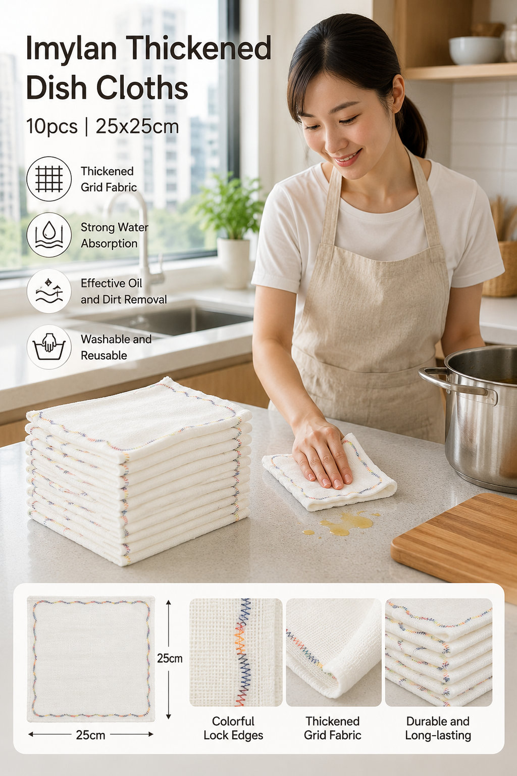 Imylan Kitchen Cleaning Cloths