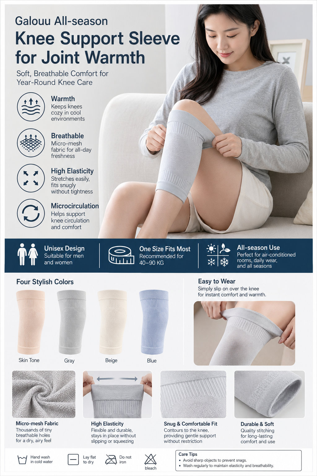 Galouu All-Season Knee Support