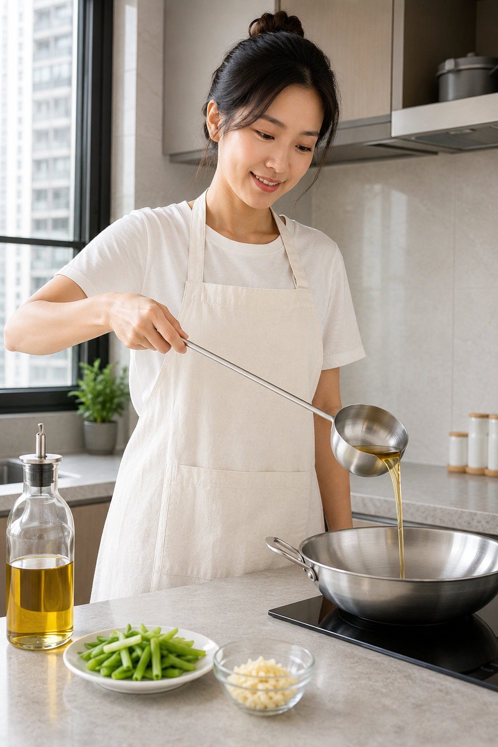 SUS304 Oil Pouring Spoon